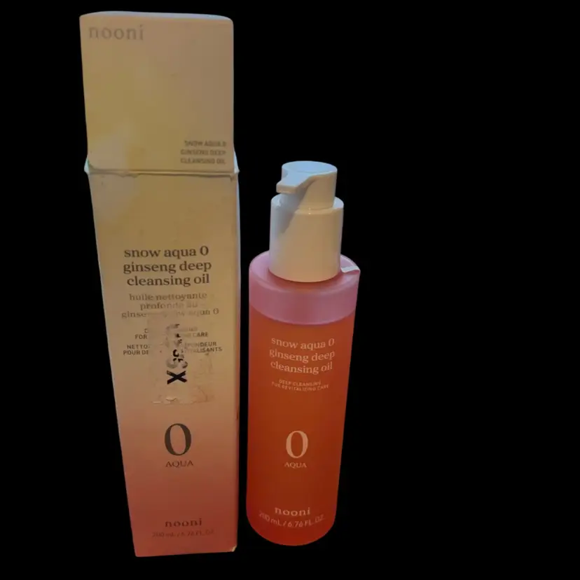 Msrp $22 – Noonie Aqua Zero Ginseng Deep Cleansing Oil 6.76 Fluid Ounces