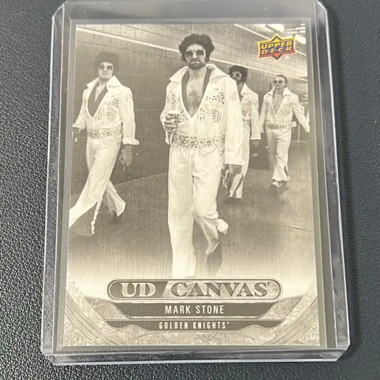 2024-25 UD Series 1 UD Canvas Black Mark Stone