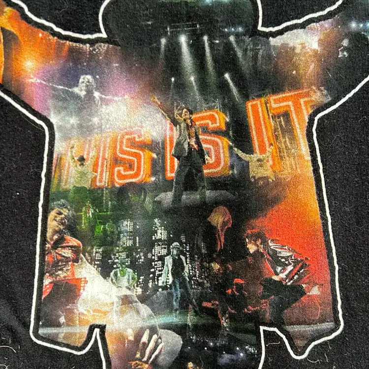 Michael Jackson’s This Is It Black Women’s T-Shirt Size Extra Large