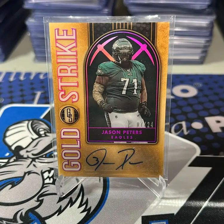 Jason Peters Gold Standard Auto /24!! 😳