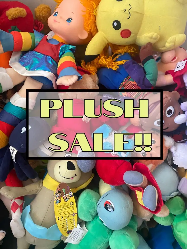 Thursday Plush Sale!