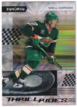 2023-24 Synergy Thrill Rides #TR5 Kirill Kaprizov Minnesota Wild Hockey Card
