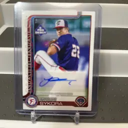 Travis Sykora Pro Debut Auto