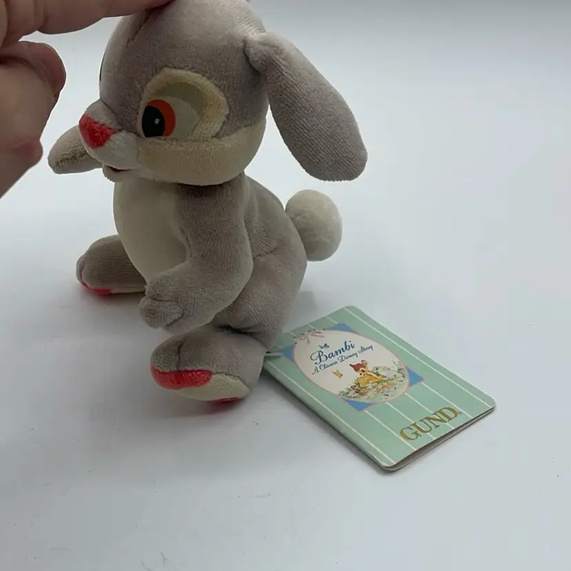 Gund Stuffed Bunny Thumper From Bambi Easter 5”
