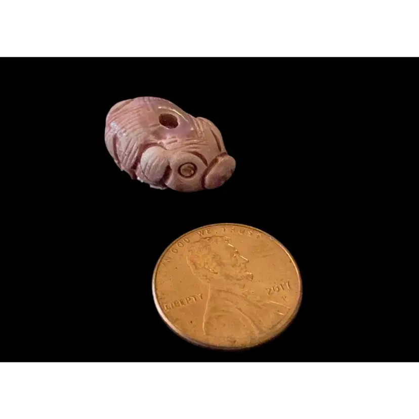 #16- Vintage  Animal Sculpture Figurine/Bead Made In Ecuador Hand Made As Pictured