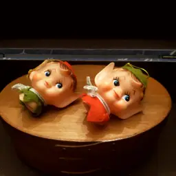 Elf head light covers ornaments