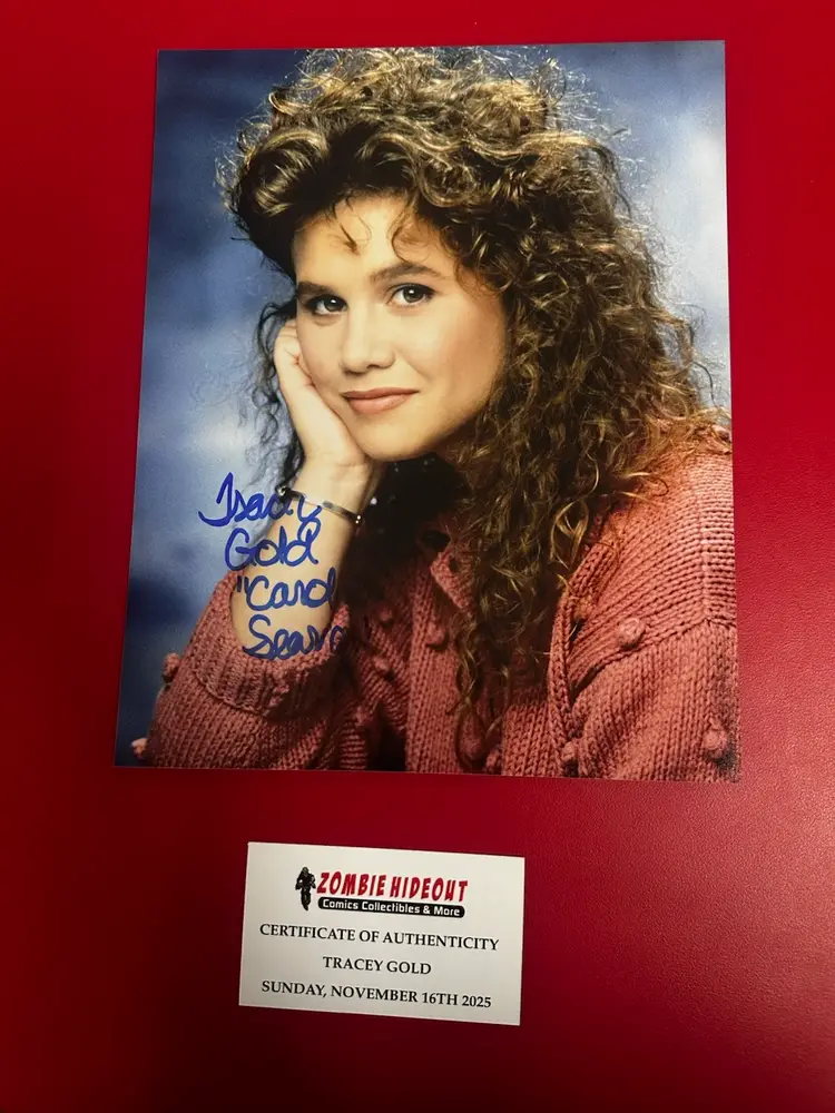 Tracey Gold Growing Pains Carol Seaver Autograph 8x10 Zombie Hideout Store COA