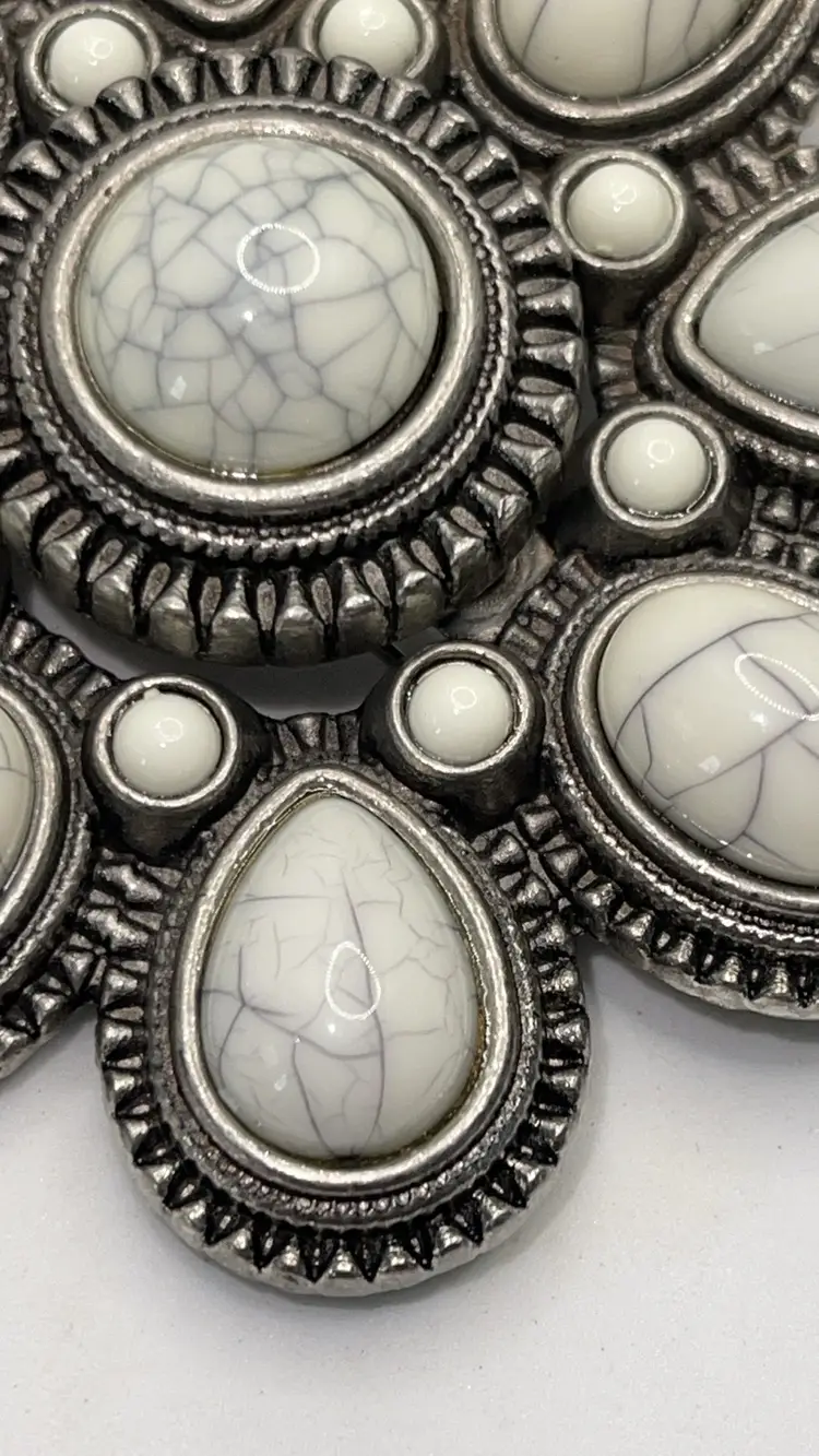 Vintage Blooming Flower Brooch-3 Inches