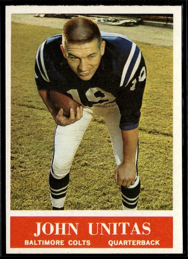 #170 John Unitas 1964 Philadelphia #12 *LIVE AUCTION*