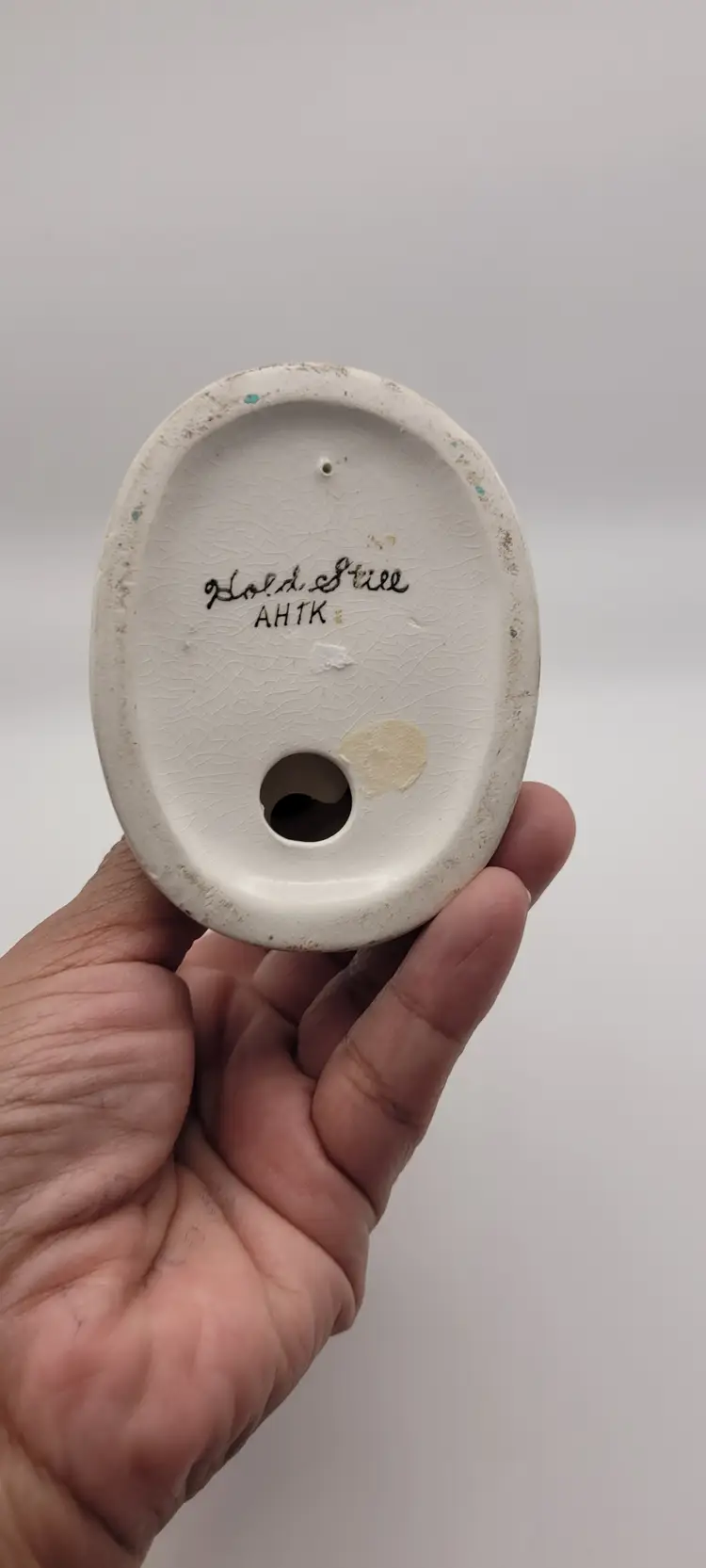 Vintage Napco Ah1K "Hold Still" Boy Figurine With Camera And Rabbit