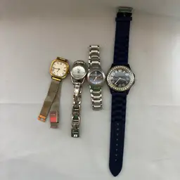 1 Lot of 4 Women's Dress Watches