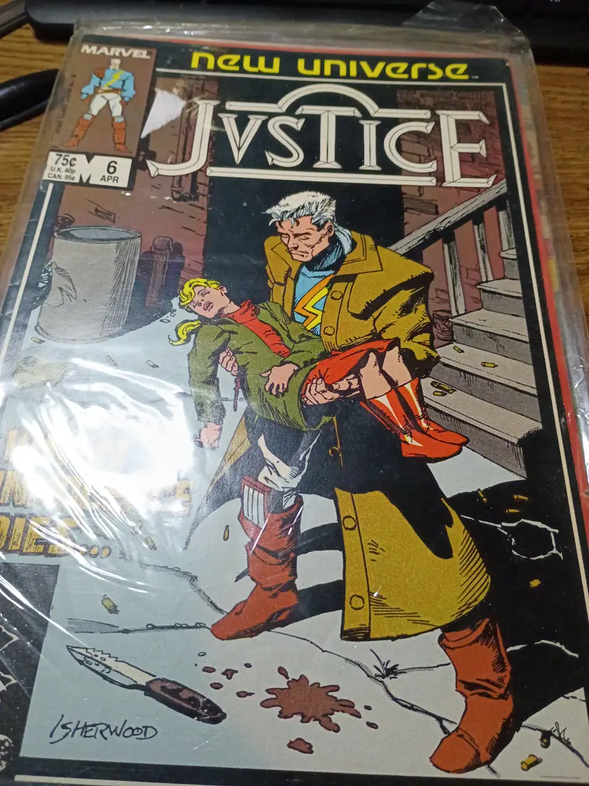 Marvel New Universe Justice Comic #6