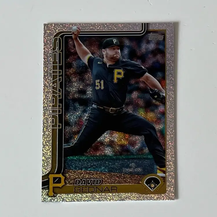 David Bednar Topps Sandglitter Pittsburgh Pirates