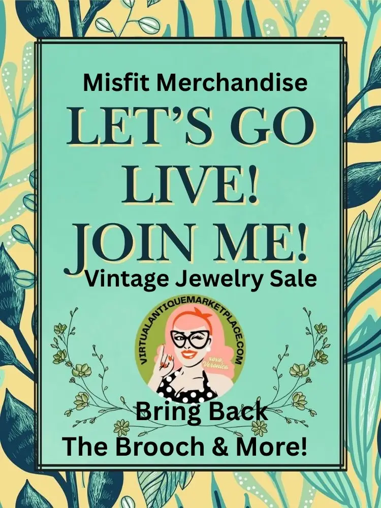 Vintage Brooches & Baubles!  MCM & More!