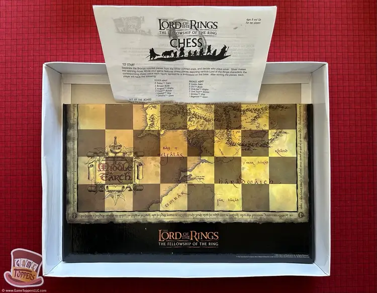 Lord Of The Rings: The Fellowship of the Ring Chess Set