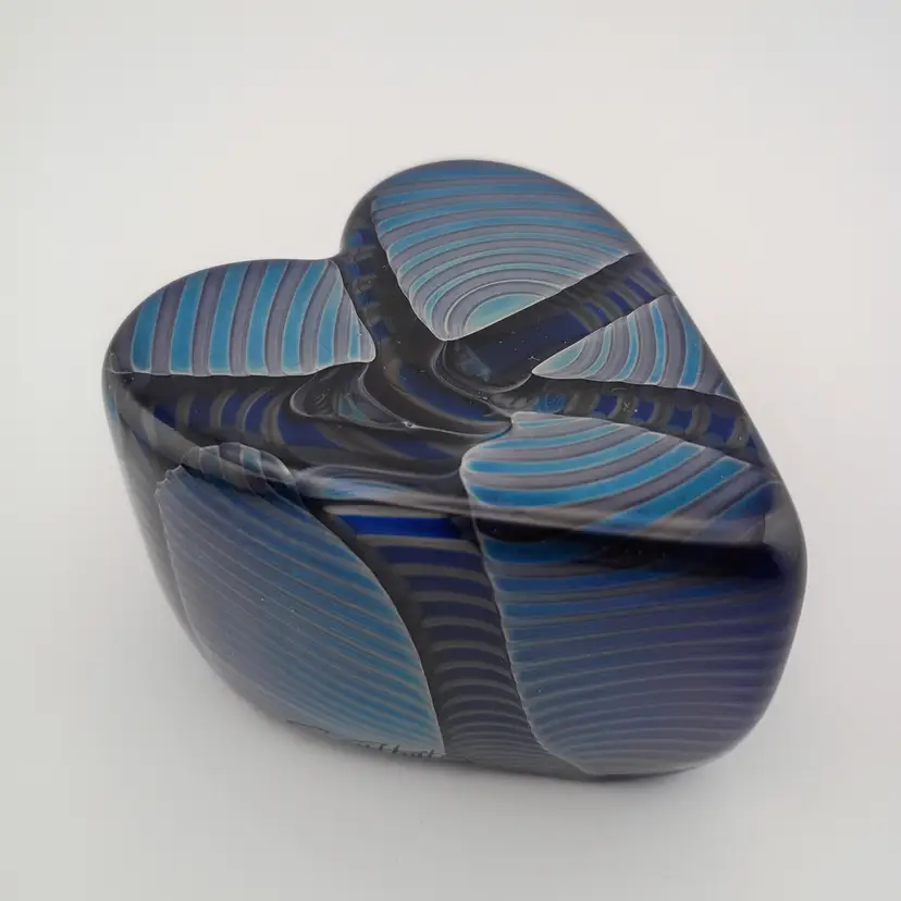 Scott Hartley heart paperweight