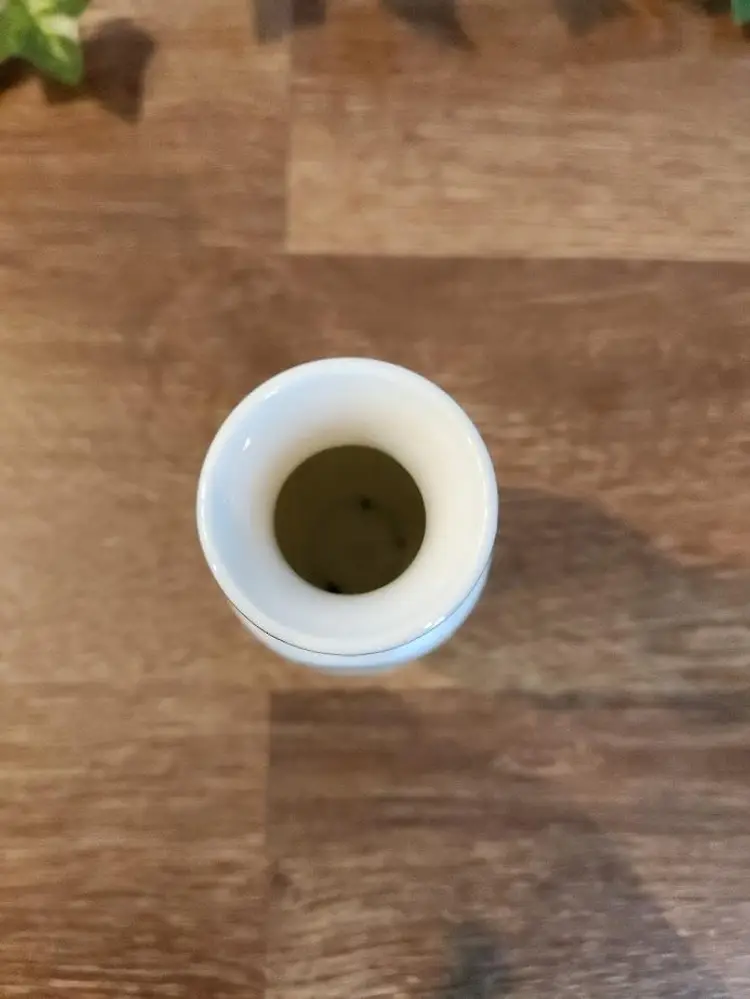 Vintage Japan Fine China Vase 5.25" Tall with Florals and Butterflies