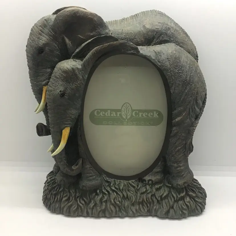 Cedar Creek Collection Elephant 3D Resin Photo Frame