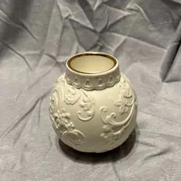 Lenox Ornamental Glow Holly Scrollwork Votive Candle Holder