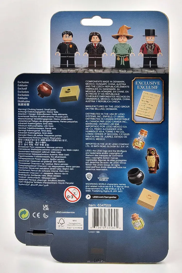 LEGO Harry Potter: Wizarding World Minifigure Accessory Set 40500, sealed set