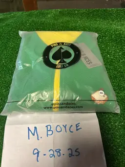 Pins And Aces “Masters” Quarter zip Waffle Material 2xl