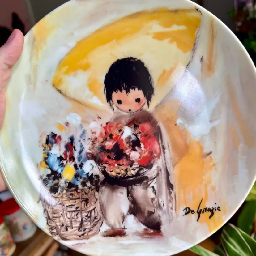 DeGrazia Collectors Plate - The Gentle White Dove