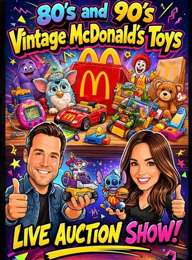 80’s And 90’s Vintage McDonald’s Toys Sale!!