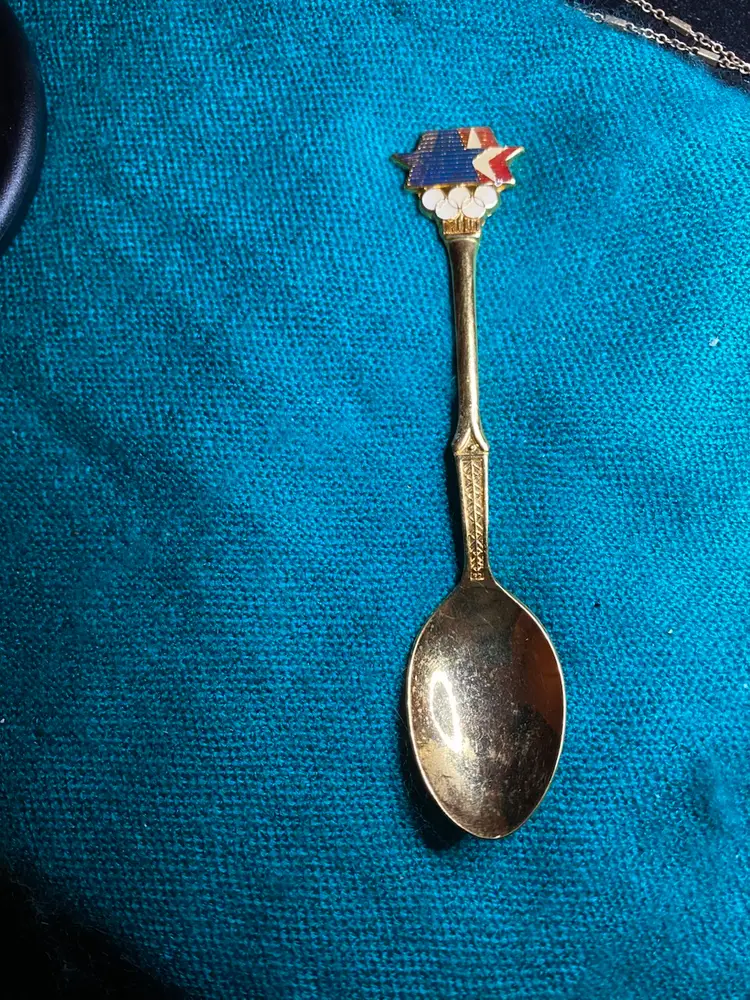 Olympic Collectors Spoon From 1980