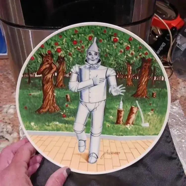 MGM Wizard of Oz, “If I Only Had A Heart” Collectors Plate ~3rd Ed. (Knowles)