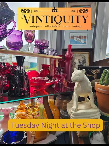 I’m Back On Our Tuesday Night With Vintiquity Vintage Variety