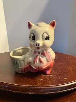 Shawnee Pottery Pink Piggy Planter