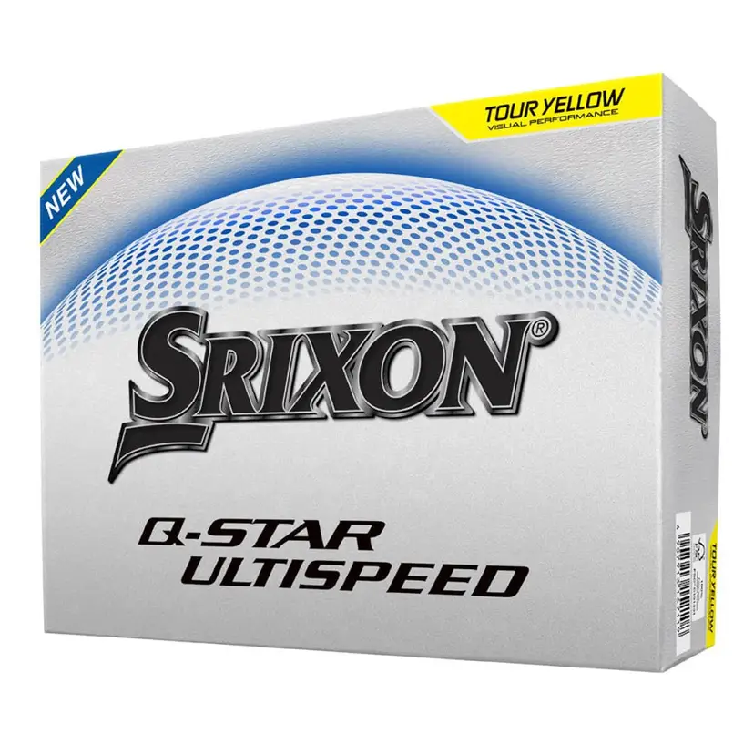 Srixon Q-Star Ultispeed Tour Yellow 12pk