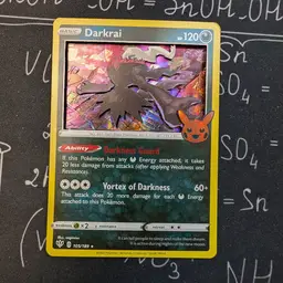 Custom Darkrai 3d art Trick or Trade Pokemon card