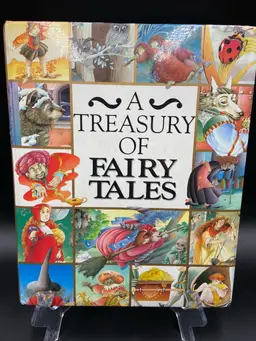 Vintage “A Treasury of Fairy Tales” Illustrated By Annie-Claude Martin Children’s Book