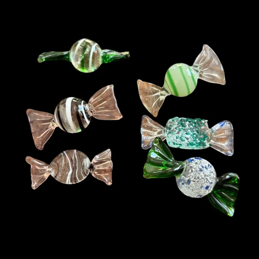 Art Glass Candy Lot