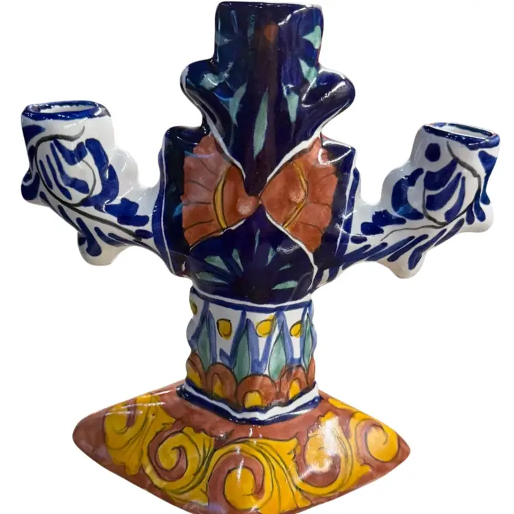 Talavera Candle Stick