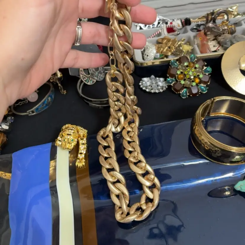 Gold Tone Chain By Zenzii
