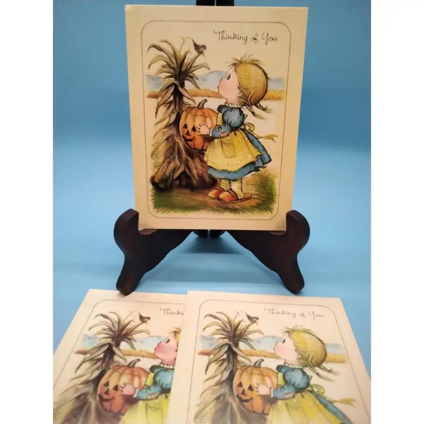Vintage 'Thinking of You' Greeting Cards