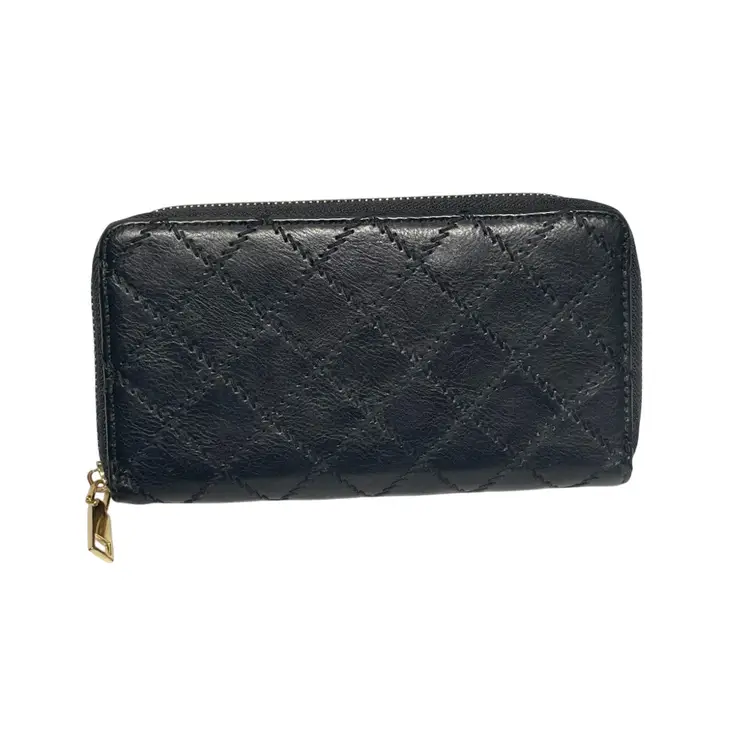 Black Quilted Wallet