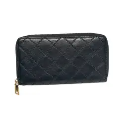 Black Quilted Wallet