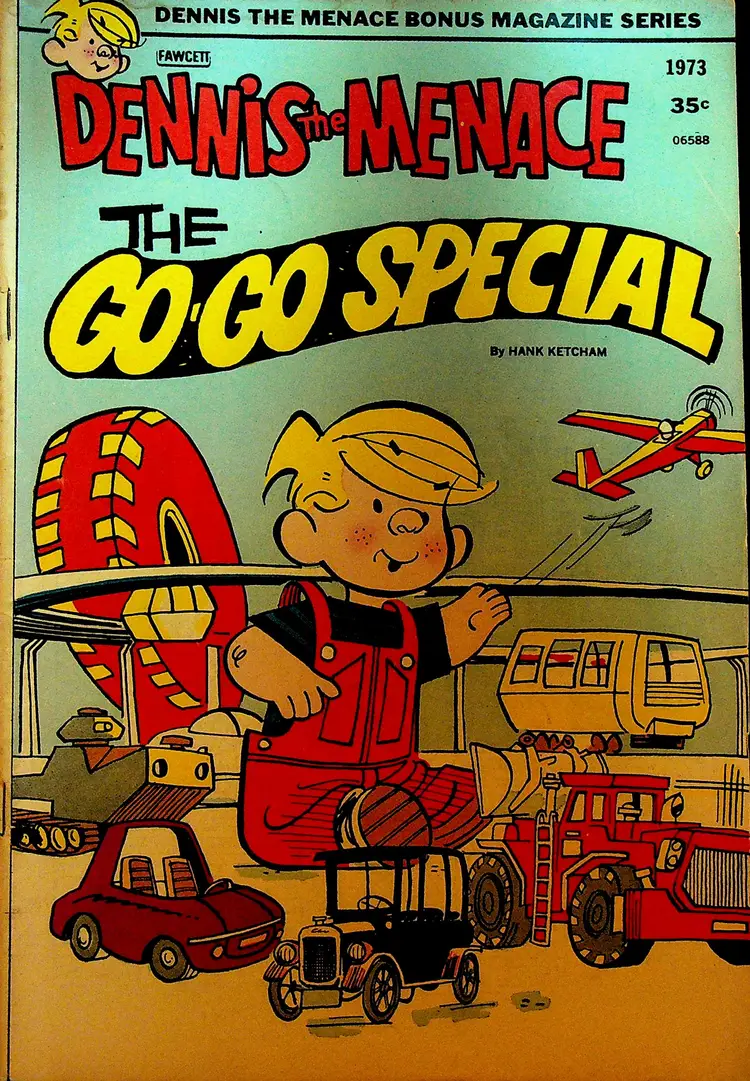 Dennis the Menace The Go-Go Special 1973 Comic Book