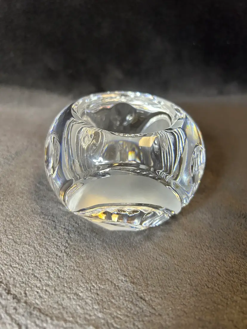 Rogaska 24% Lead Cut Crystal Votive Holder