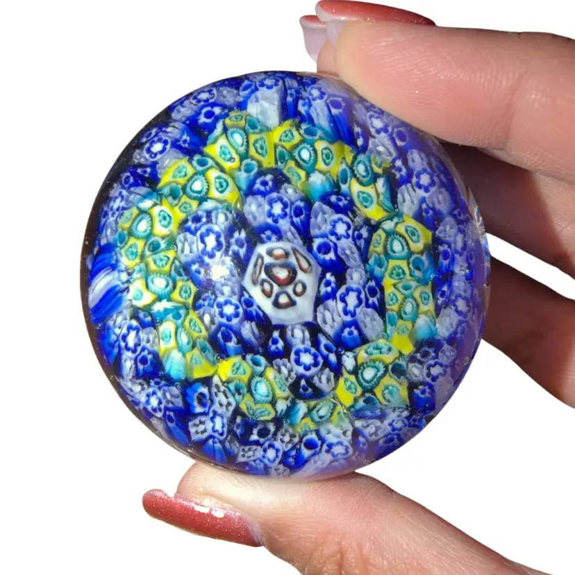Millefiori Murano Paperweight