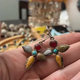 Bares 925 Sterling Multistone Earrings