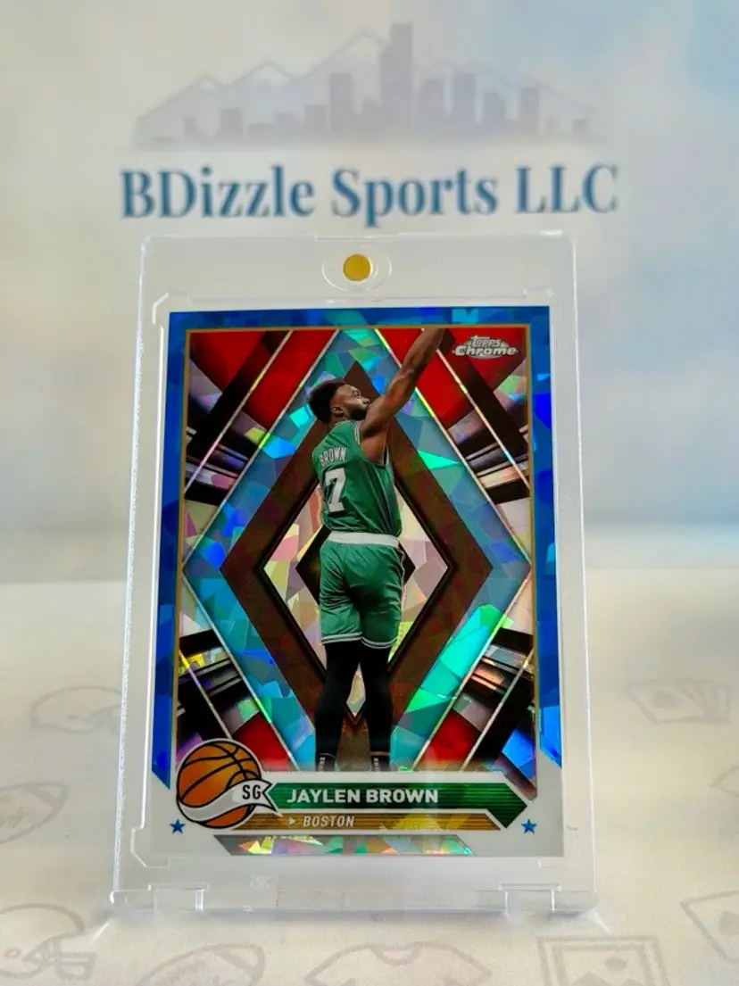 2023-24 Topps Chrome Sapphire Edition Jaylen Brown #78