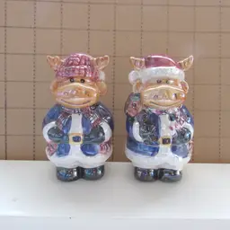 VTG Santa Reindeer S & Ps