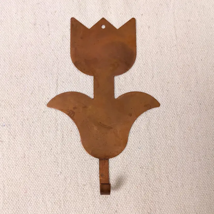 Tulip Flower Copper Wall Hook