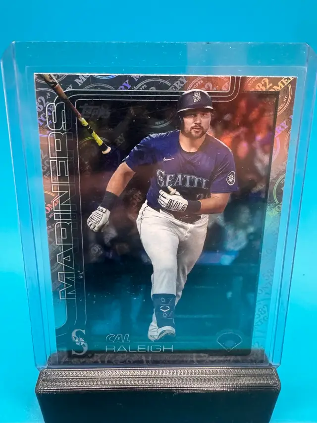 Cal Raleigh Topps Montgomery Club Foil Seattle Mariners