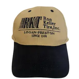 Ron Keller Tire Inc Mastercraft Mechanic RKT Beige Adjustable Dad Hat by Otto