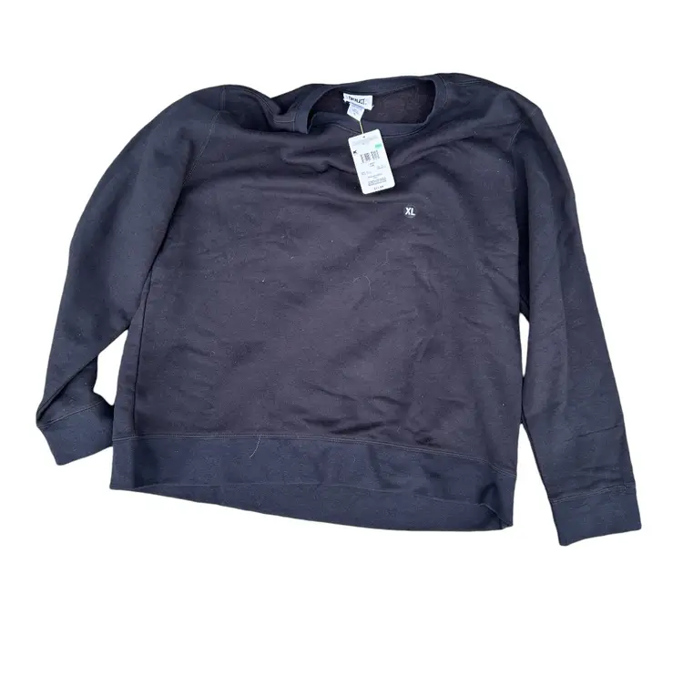 Vintage Everlast Black Blank Crewneck Pullover Sweatshirt Kmart New Tags NWT